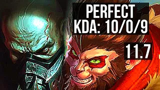 URGOT vs WUKONG (TOP) | 10/0/9, Legendary, 400+ games | BR Diamond | v11.7