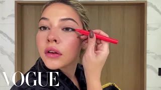 Outer Banks's Madelyn Cline’s Guide to Siren Eyes & Lip Contouring | Beauty Secrets | Vogue