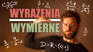 WSZYSTKO o: WYRAŻENIA WYMIERNE | Upraszczanie, dodawanie, odejmowanie, mnożenie, dzielenie