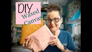 YASSSSS!!!  DIY your very own WAXED CANVAS.