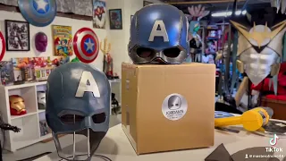 Jordan’s Ironic Armory Captain America Stealth Helmet Unboxing Preview