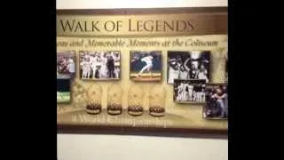 Entrance to the Oakland A's clubhouse