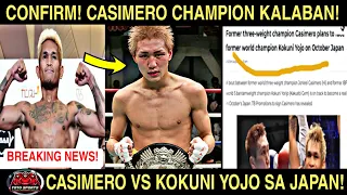 BREAKING! CASIMERO CHAMPION KALABAN! OFFICIAL ANNOUNCEMENT!!