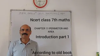 ncert class 7th maths chapter 11 perimeter and area introduction part 1