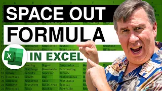 Excel - Spaces in Formula - ModelOff Alex Gordon - Episode 1841