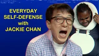 JACKIE CHAN Shows You How to Fight with Random Objects