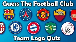 Guess The Football Club ⚽️ - Football Team Logo Quiz