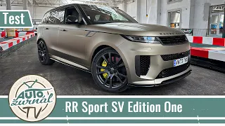 Range Rover Sport SV Edition One Test 2024 4K: Extrémik 😅