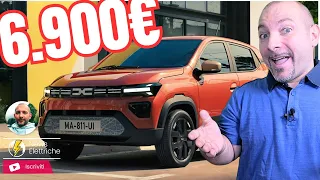 NUOVA DACIA SPRING a 6.900€ è Rivoluzione delle AUTO ELETTRICHE!