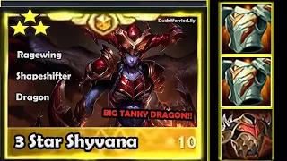 THE IMMOVABLE DRAGON!! Shyvana 3 Star - S7 TFT