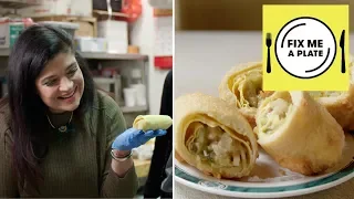 The Original Egg Roll at Nom Wah | Fix Me a Plate with Alex Guarnaschelli | Food Network