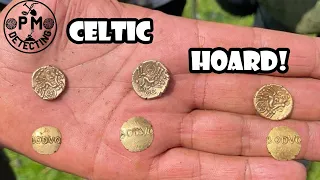 The Celtic Stater Hoard - treasure of ancient gold! | Metal detecting UK | Minelab Equinox 800