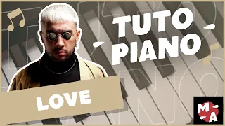 Love - Sofiane Pamart TUTO PIANO - Débutant à intermédiaire