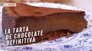 Tarta de queso con chocolate: receta para hartos de la 'cheesecake' | EL COMIDISTA