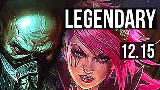 URGOT vs VI (TOP) | 7 solo kills, 8/1/2, Legendary, 1.0M mastery, 400+ games | KR Master | 12.15