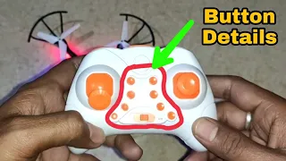 Hx 750 Drone remote button Details