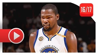 Kevin Durant Full Highlights vs Spurs (2016.10.25) - 27 Pts, Official Warriors Debut