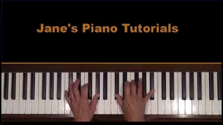 Billy Joel Only the Good Die Young Piano Tutorial Left Hand