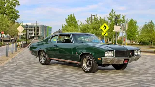 Driving 1970 Buick GS 455