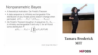 Tamara Broderick (MIT) -- Bayesian nonparametrics and exchangeability: I