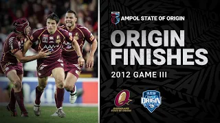 Cooper Cronk etches himself into Origin folklore | Game 3, 2012 | Classic Origin Finishes | NRL