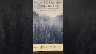 Awake, My Soul, Give Thanks and Sing (Courtney) - Bass