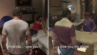 GTA 5 - All Friends & Family Conversations (Before and After)