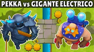 GIGANTE ELECTRICO vs PEKKA | 1 vs 1 | CUAL ES EL MAS FUERTE? | OLIMPIADAS de CLASH ROYALE