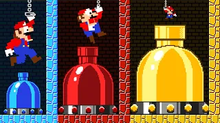 Can Mario Used All Power Gold that's Spreading everywhere GOLD in Super Mario Bros.? |ADN MARIO GAME