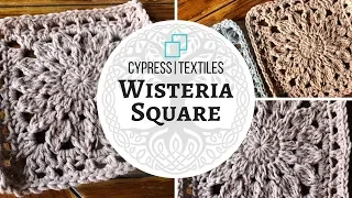 Wisteria Square - VVCAL 2018 Reboot Week 14 Crochet Motif