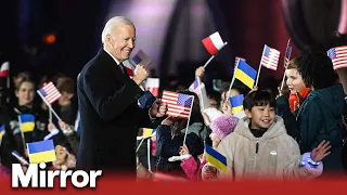 US and allies ‘have Ukraine’s back’ promises Joe Biden