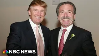 David Pecker testifies about his relationship with Trump at hush money trial