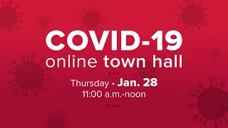 WSU COVID-19 Town Hall January 28, 2021