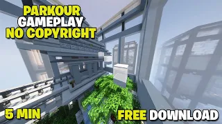 Minecraft Parkour | 5 Minutes No Copyright Gameplay | 1440p 60FPS | 43