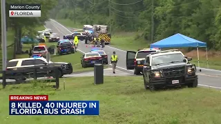 8 dead, 45 hurt in FL crash involving bus carrying farm workers
