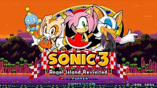 Sonic 3 A.I.R: Pink Edition ✪ Full Game Playthrough (1080/60fps)