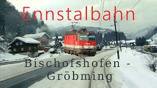 Ennstalbahn, Austria | Bischofshofen - Gröbming | Cab Ride | Führerstandsmitfahrt | ÖBB 1144
