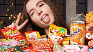 АСМР ИТИНГ ЯПОНСКИЕ СЛАДОСТИ / ASMR EATING JAPANESE SWEETS / ASMR 먹방