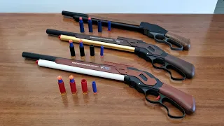 Top 3 Winchester M1887 Shell Ejection Soft Bullet Shotgun 2022