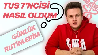 TUS 7’ncisi Yapan Günlük Rutin? | TUS Hazırlık Rutinimin En İnce Detayları