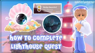 HOW TO COMPLETE THE LIGHTHOUSE QUEST! *EASY GUIDE* | Roblox Royale High Summer Update