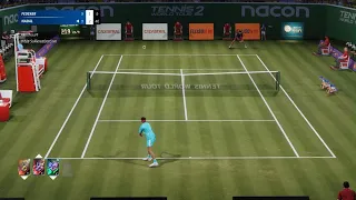 AMAZING Nadal Online MATCH POINT RALLY 😳 [Tennis World Tour 2]