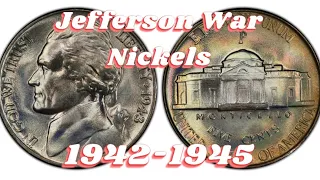 These Jefferson Nickels Contain Silver! 1942-1945 Silver War Nickels Explained