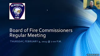 Board of Fire Commissioners Meeting