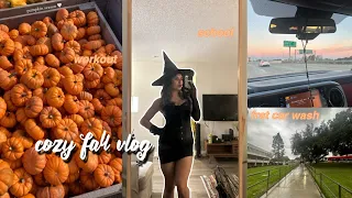 FALL VLOG🍂 day in my life, gym, & productivity (feat. Magic Bra)