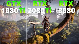 GTX 1080 Ti vs RTX 2080 Ti vs RTX 3080 - Test in 8 Games 1080p 1440p 4k + DLSS