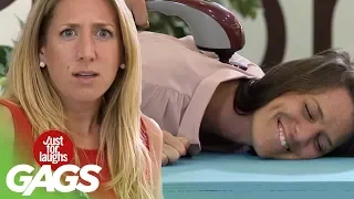 Woman Gets Intense Over Massage Prank