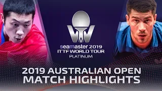 Xu Xin vs Patrick Franziska | 2019 ITTF Australian Open Highlights (1/2)