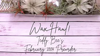 WAX HAUL! | Teddy Bee's February 2024 Preorder!