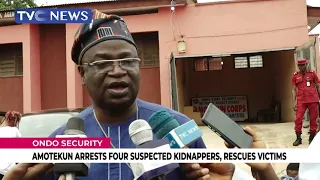 Amotekun Arrests Four Suspected Kidnappers, Rescues Victims